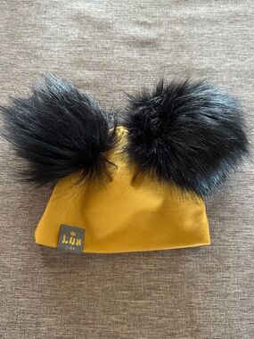LOX LION POM POM BABY HAT XS